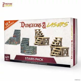   Archon Studio - Dungeons & Lasers Expansion Set: STAIRS PACK terepkészlet