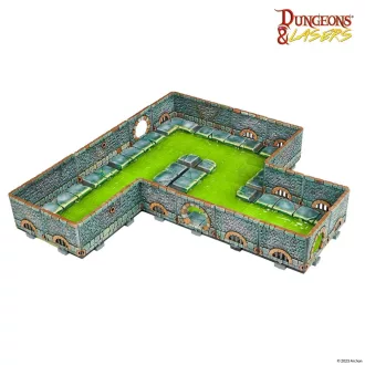  Archon Studio - Dungeons & Lasers Starter Set: SEWERS terepkészlet