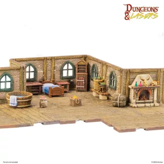   Archon Studio - Dungeons & Lasers Expansion Set: CITY BITS BUNDLE terepkészlet