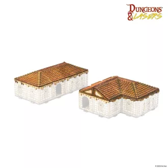   Archon Studio - Dungeons & Lasers Expansion Set: ROOF SET terepkészlet
