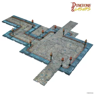   Archon Studio - Dungeons & Lasers Expansion Set: CITY STREETS terepkészlet