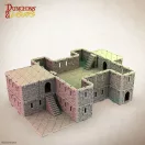 Archon Studio - Dungeons & Lasers Starter Set: GRAND STRONGHOLD terepkészlet