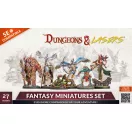 Archon Studio - Dungeons & Lasers Miniatures: FANTASY MINIATURES SET figura készlet
