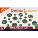Archon Studio - Dungeons & Lasers Miniatures: DETAILED BASES PACK terepkészlet