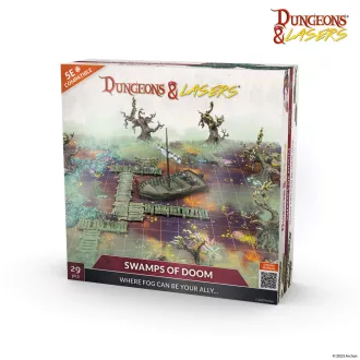   Archon Studio - Dungeons & Lasers Starter Set: SWAMPS OF DOOM terepkészlet