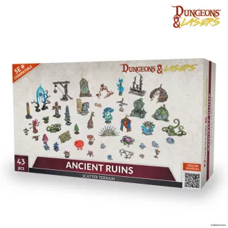   Archon Studio - Dungeons & Lasers Expansion Set: ANCIENT RUINS SCATTER TERRAIN terepkészlet