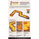 Archon Studio - Dungeons & Lasers Expansion Set: MODULAR LAVA terepkészlet