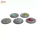 Archon Studio - Dungeons & Lasers Miniatures: SCENIC URBAN BASES SET terepkészlet