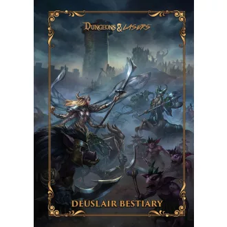   Archon Studio - Dungeons & Lasers THE WORLD OF DEUSLAIR: BESTIARY BOOK (hardcover) könyv