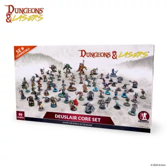   Archon Studio - Dungeons & Lasers Miniatures: DEUSLAIR: CORE SET figura készlet