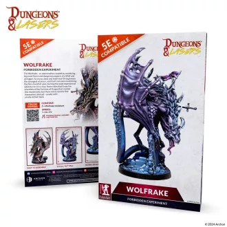   Archon Studio - Dungeons & Lasers Miniatures: DEUSLAIR: WOLFRAKE figura készlet