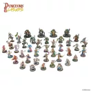 Archon Studio - Dungeons & Lasers Miniatures: BEASTKIN HYBRIDS: PLAYABLE CHARACTERS figura készlet