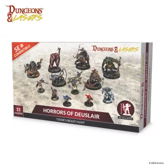   Archon Studio - Dungeons & Lasers Miniatures: HORRORS OF DEUSLAIR figura készlet
