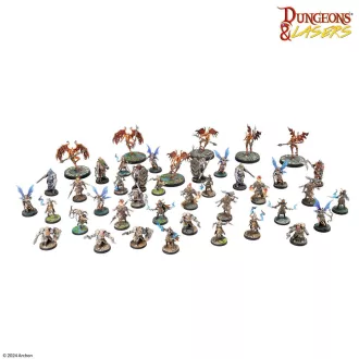   Archon Studio - Dungeons & Lasers Miniatures: ARMIES OF DEUSLAIR figura készlet