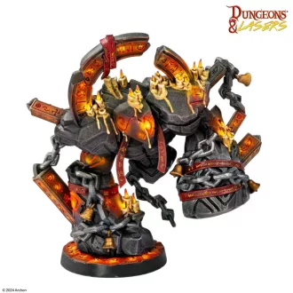   Archon Studio - Dungeons & Lasers Miniatures: RUNIC GOLEMS figura készlet