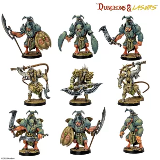   Archon Studio - Dungeons & Lasers Miniatures: WHITE EYES DUNES terepkészlet