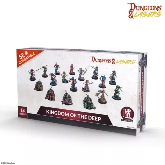  Archon Studio - DUNGEONS & LASERS Kingdom of the Deep terepkészlet