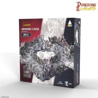 Archon Studio - Demonic Caves Pre-Painted terepkészlet