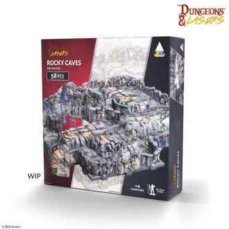 Archon Studio - ROCKY CAVES: PRE-PAINTED terepkészlet