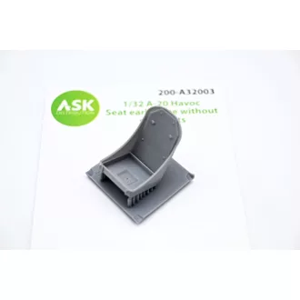   Art Scale Kit A-20 Havoc - Seat early type 3D print without seat belts - pilótaülés feljavító készlet