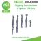 Art Scale Kit Rigging Turnbuckles - 4 types - merevítőhuzal-feszítő készlet