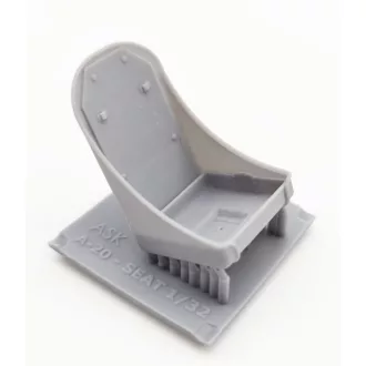   Art Scale Kit A-20J/K Havoc - Pilot seat, 3D print, without seat belts - pilótaülés feljavító készlet