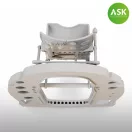 Art Scale Kit A6M Bulkhead with Seat in MIDDLE position - 3D for Tamiya - ülés és kabinválaszfal készlet