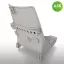 Art Scale Kit A5M Claude Seat without starting handle - 3D print - pilótaülés feljavító készlet