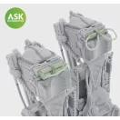 Art Scale Kit Ejection Seat - M.B Mk.2E with seat belts, without survival pack for Revell - katapultülés feljavító készlet