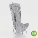 Art Scale Kit Ejection Seat - M.B Mk.2E with seat belts, without survival pack for Revell - katapultülés feljavító készlet