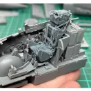 Art Scale Kit Ejection Seat - M.B Mk.2E with seat belts, with survival pack for Revell - katapultülés feljavító készlet