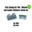 Art Scale Kit Zündap KS 750 - Wheels and Engine Cylinders detail set for Great Wall Hobby - kerék és motor feljavító készlet