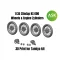 Art Scale Kit Zündap KS 600 Wheels and Engine Zylinders - kerék és motor feljavító készlet