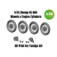 Art Scale Kit Zündap KS 600 Wheels and Engine Zylinders - kerék és motor feljavító készlet
