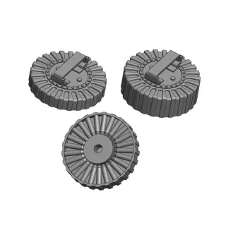   Art Scale Kit Lewis Mk.III Ammo magazines, two types 5 + 5 pc - lőszertár készlet