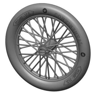   Art Scale Kit German 710x85 spoked wheels - 1 pair - kerékkészlet