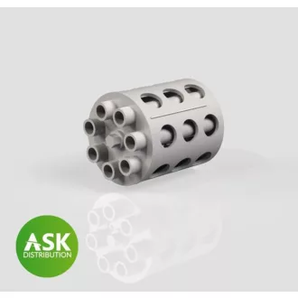   Art Scale Kit A-10C rotary gun flash suppressor 3D print - lángrejtő készlet