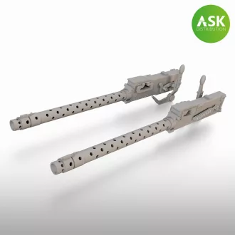   Art Scale Kit A6M Zero machine guns Type 97 7.7mm, 2 pc. - ASK 3D Print - géppuska készlet