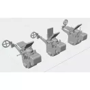 Art Scale Kit Gun Sight Type 98 - Japan WWII, 3 pc. in three different sight variants - irányzék készlet