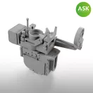 Art Scale Kit Gun Sight Type 98 - Japan WWII, 3 pc. in three different sight variants - irányzék készlet