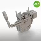 Art Scale Kit Gun Sight Type 98 - Japan WWII, 3 pc. in three different sight variants - irányzék készlet