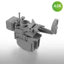 Art Scale Kit Gun Sight Type 98 - Japan WWII, 3 pc. in three different sight variants - irányzék készlet