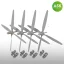 Art Scale Kit B-29 propeller set of 4 pc. and exhausts for Revell / Monogram - légcsavar és kipufogó készlet