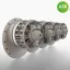 Art Scale Kit B-29 engine set - Wright R-3350-57, 4 pc. set, ASK 200-A48070 - motormakett készlet