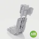 Art Scale Kit SJU-4 Ejection Seat with seat belts - 1 pc for Uma - katapultülés feljavító készlet