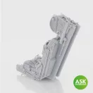 Art Scale Kit M.B. Mk.9 ejection Seat with seat belts - 1 pc for Kinetic - katapultülés feljavító készlet