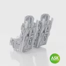 Art Scale Kit ACES II Ejection Seats excluding seat belts (2pcs) - F-16I SUFA for GWH - katapultülés feljavító készlet