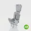 Art Scale Kit M.B. Mk.2 ejection seat with seat belts for Airfix - katapultülés feljavító készlet