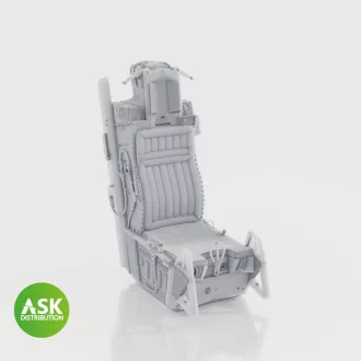   Art Scale Kit F-16 early ACESS II Ejection Seat excluding seat belts for Kinetic - katapultülés feljavító készlet