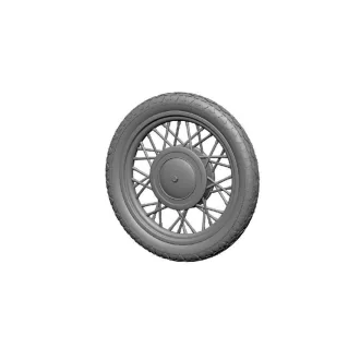 Art Scale Kit Velorex - Wheels 3D print - kerékkészlet